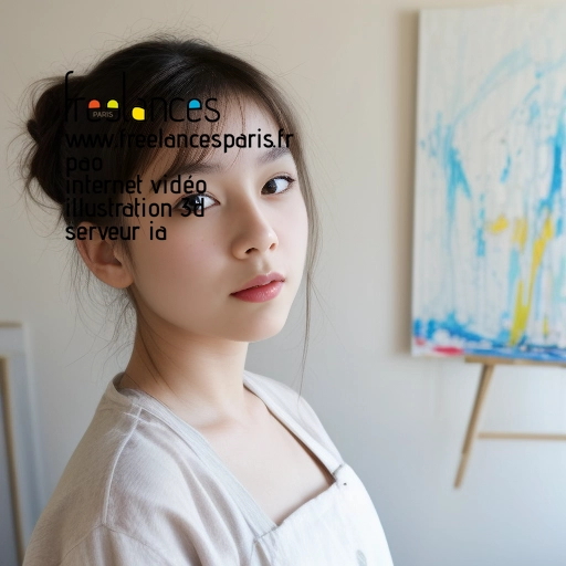 Pao internet vidéo illustration 3d serveur intelligence générative freelance paris studio de création OE26OXT0